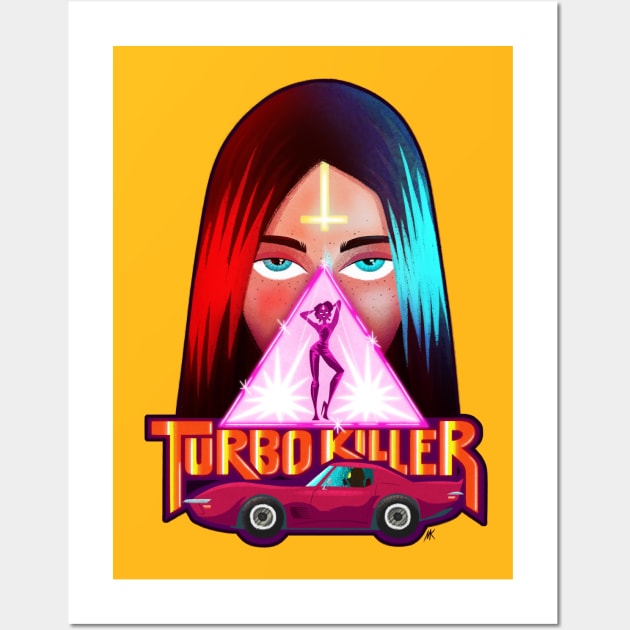 Turbo Killer Wall Art by nocturnallygeekyme